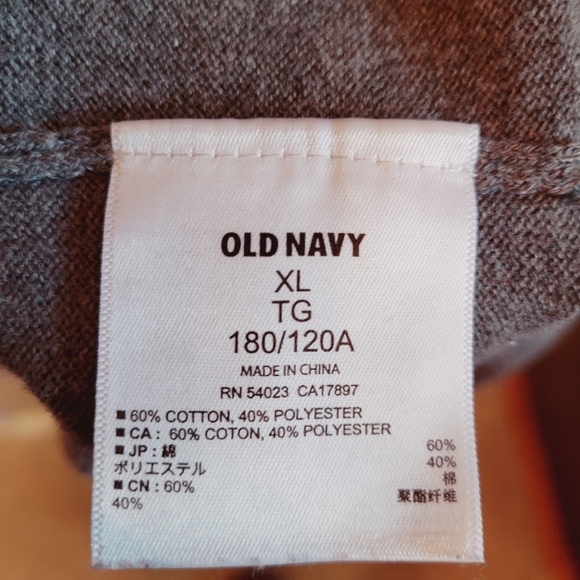 OLD NAVY Men's V-Neck Sweater (UNISEX) - Picture 4 of 4